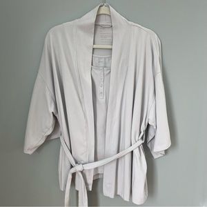 Storq Maternity Robe and Nursing Tank in Grey Size 1 (XS)